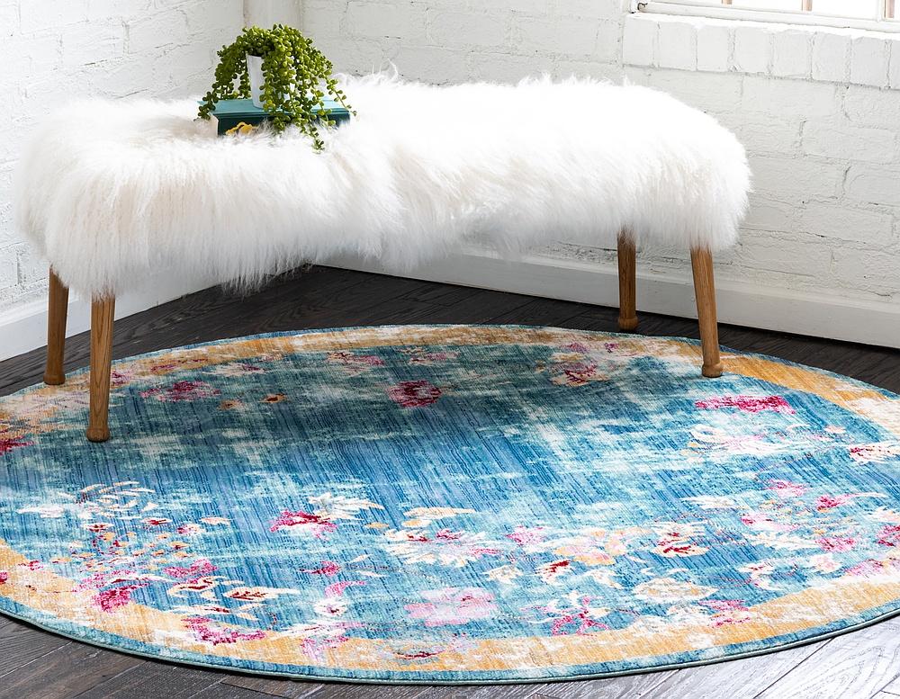 Johan - Vintage Blumen-Teppich