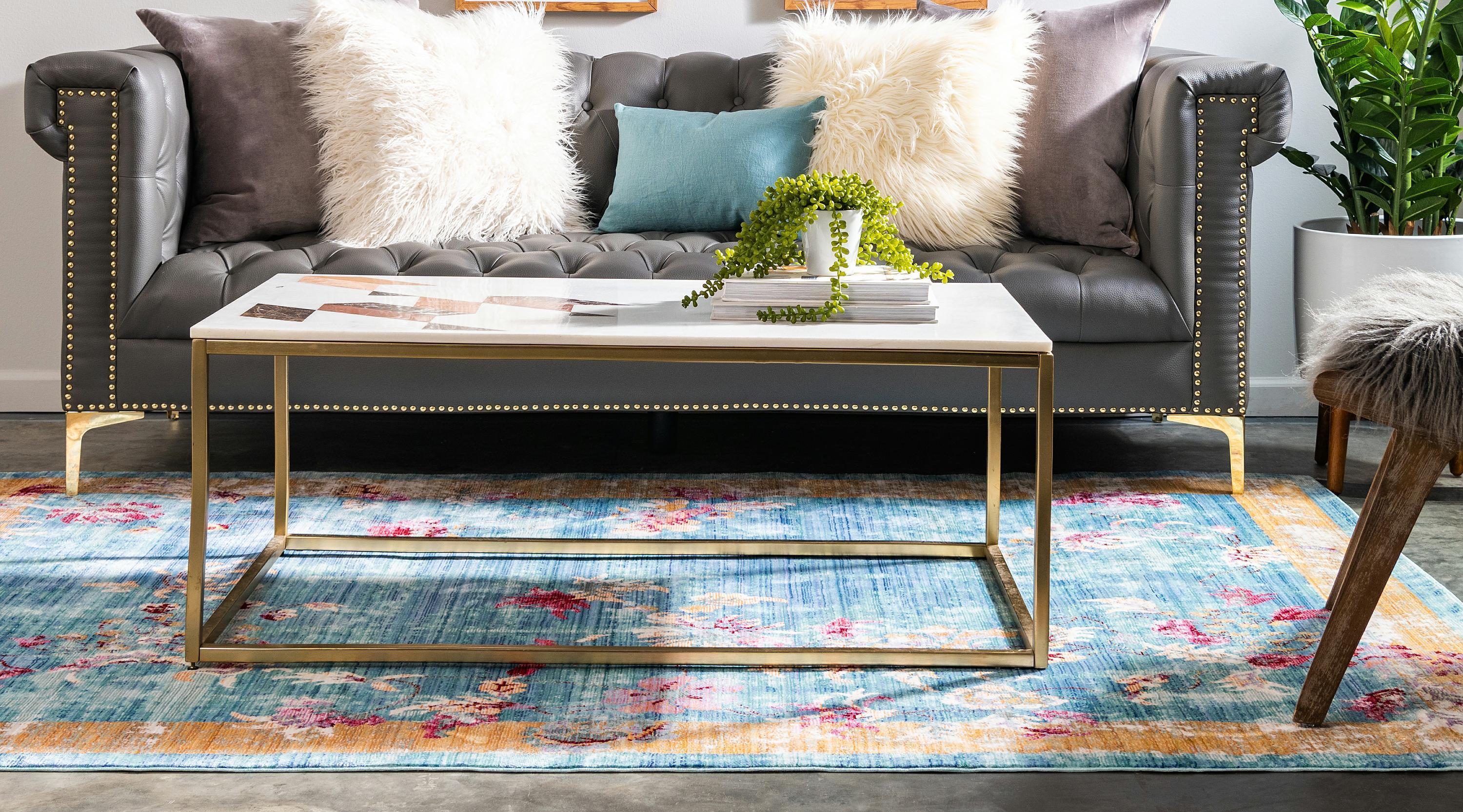 Johan - Vintage Blumen-Teppich