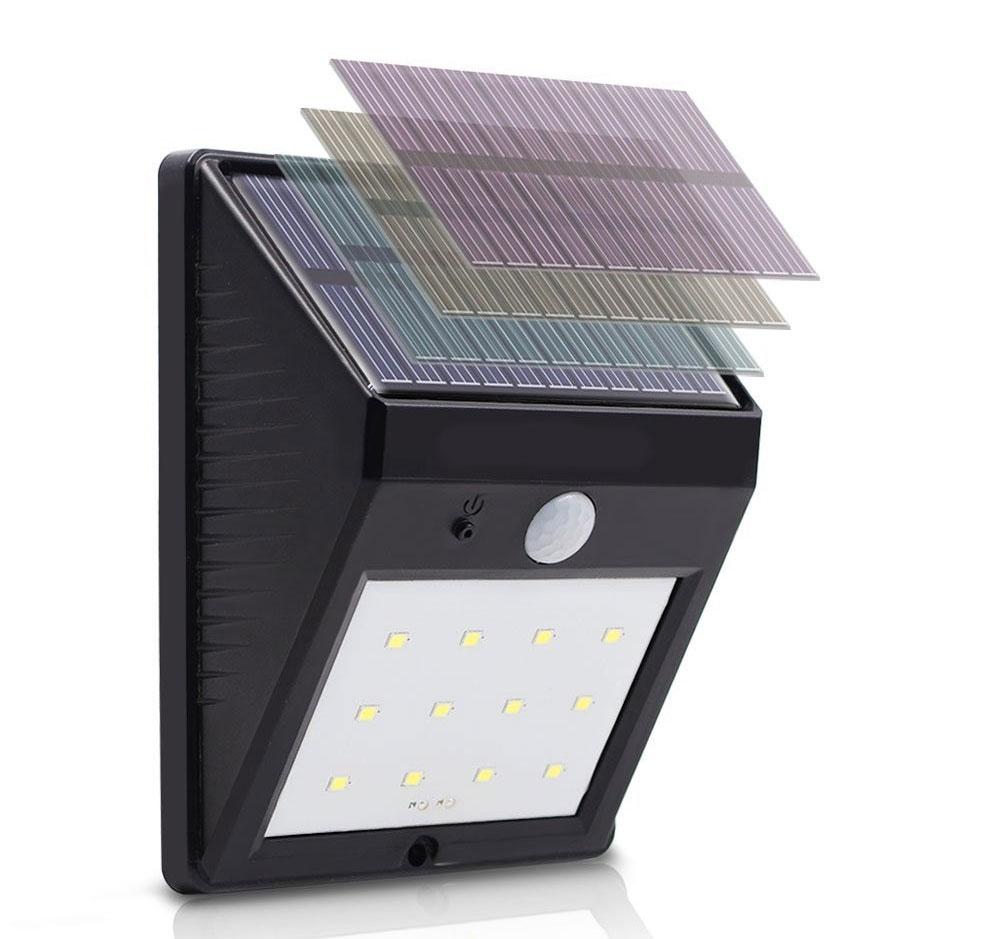 Sol - Solarbetriebene Bewegungsmelder-Außenleuchte