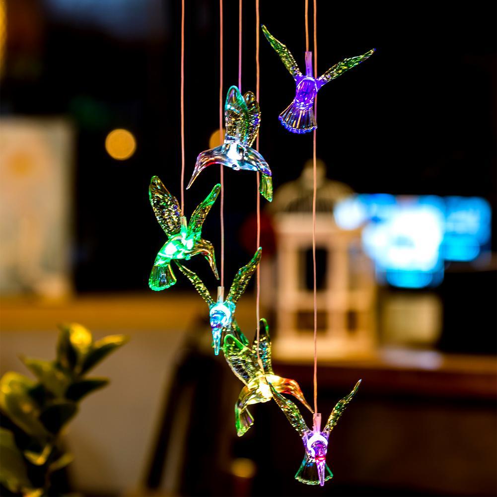 Kolibri LED-Windspiel
